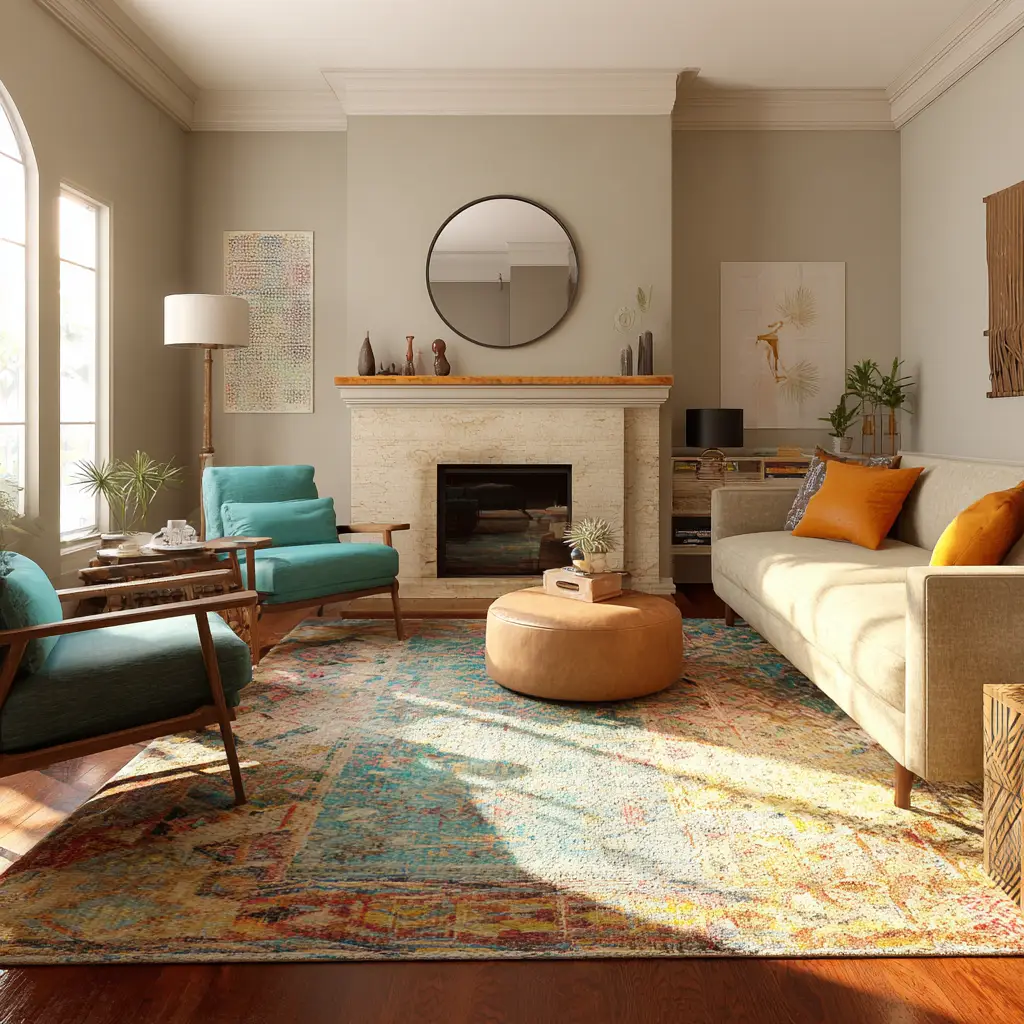 Use Rugs to Define Zones