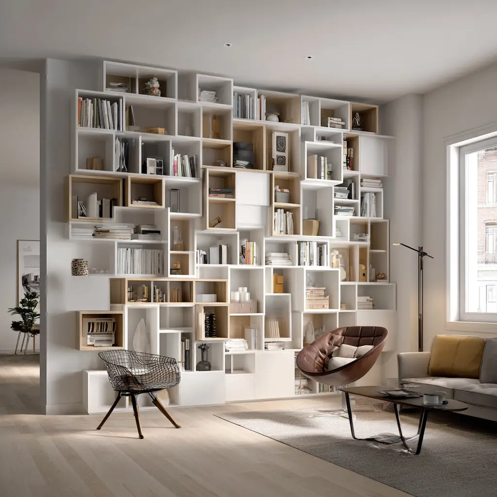 Use Vertical Wall Storage