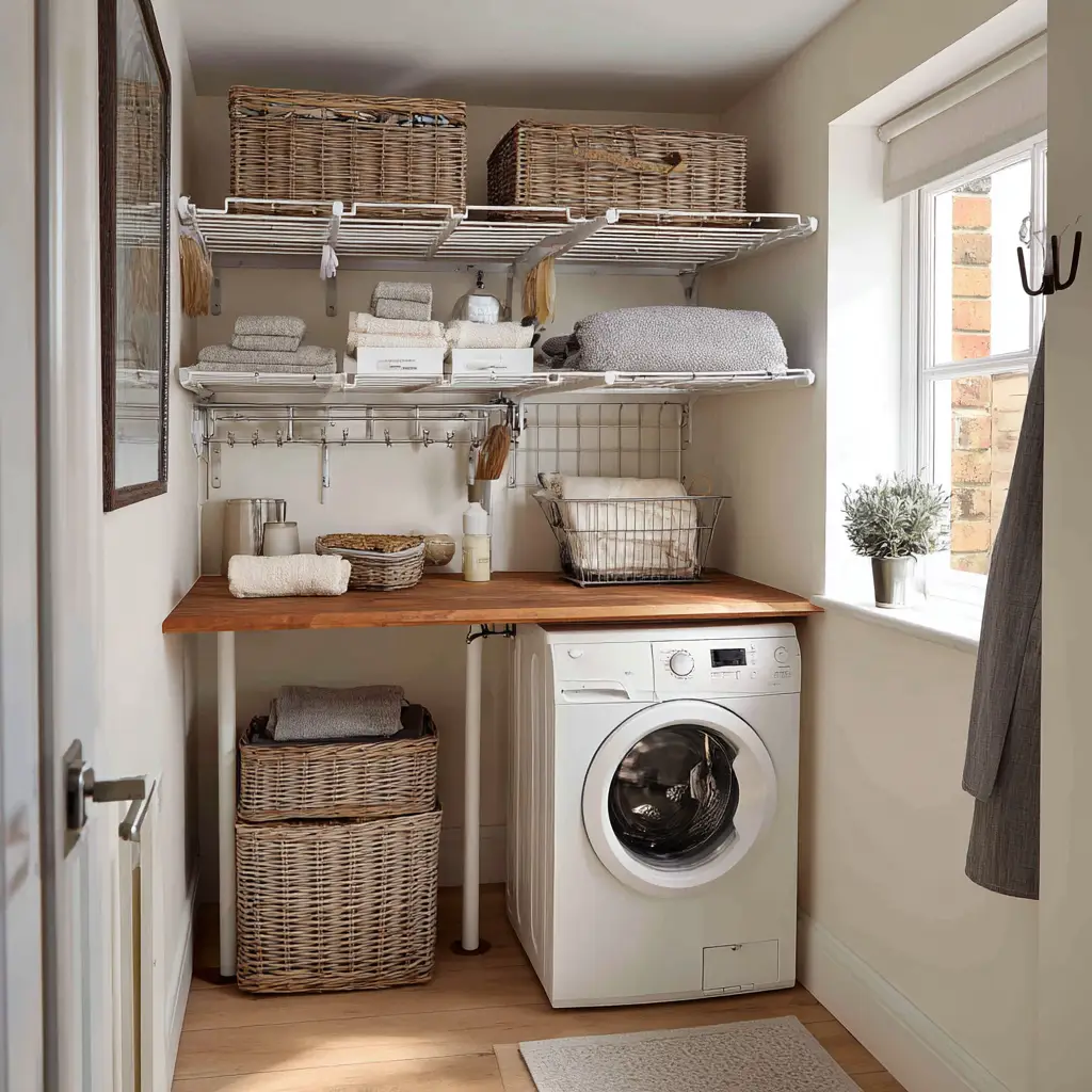 Use Wall-Mounted Drying Racks