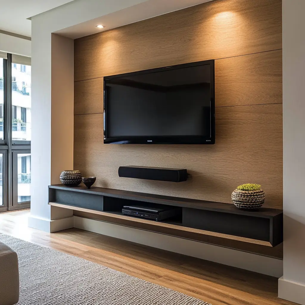 Use a Floating TV Stand