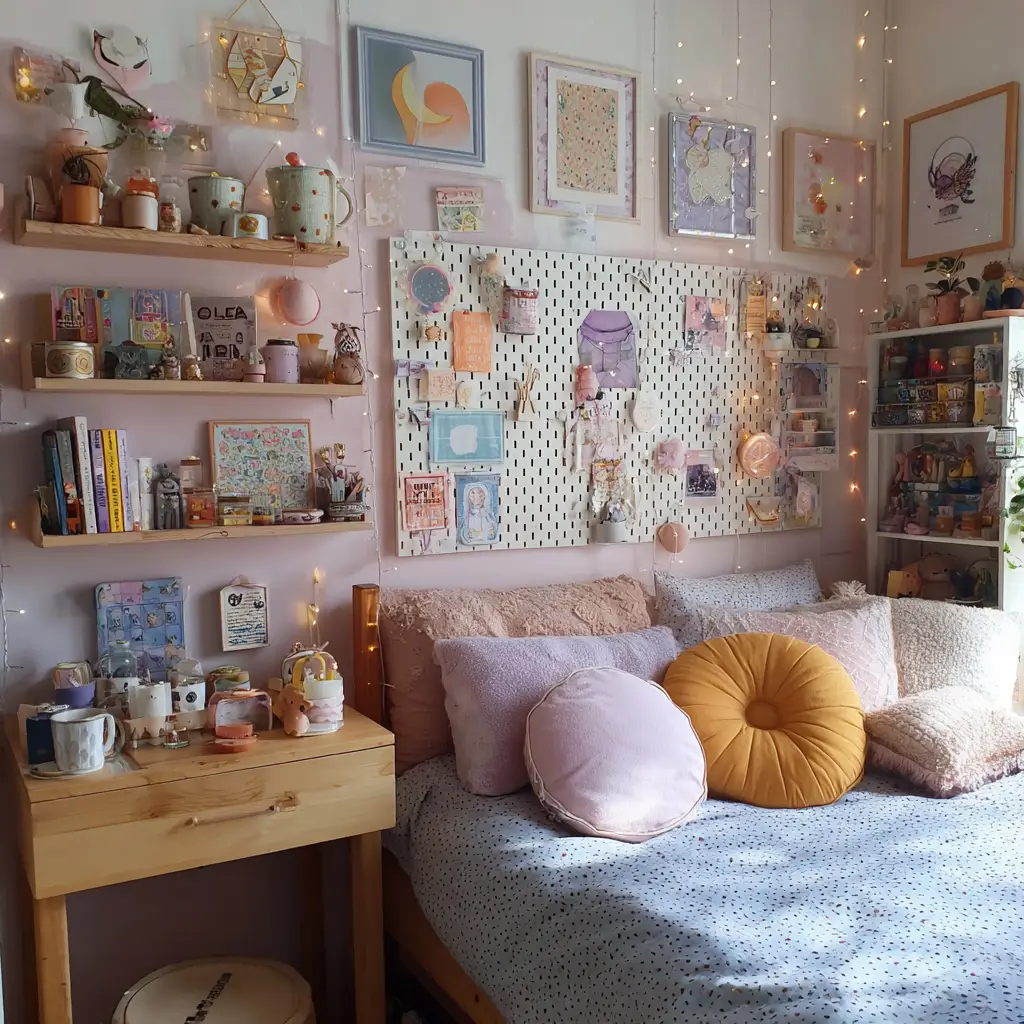 Use a Pegboard for Display