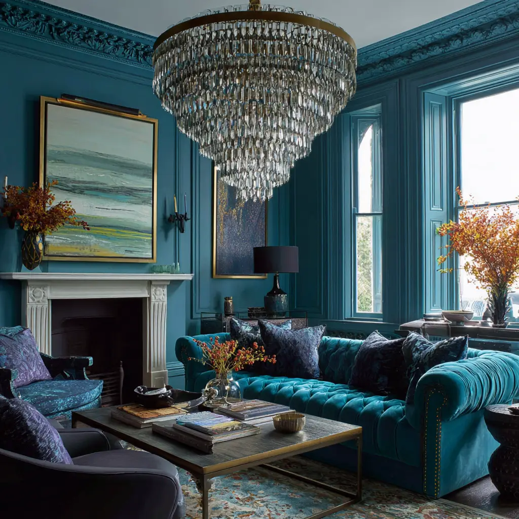 Use a Statement Chandelier