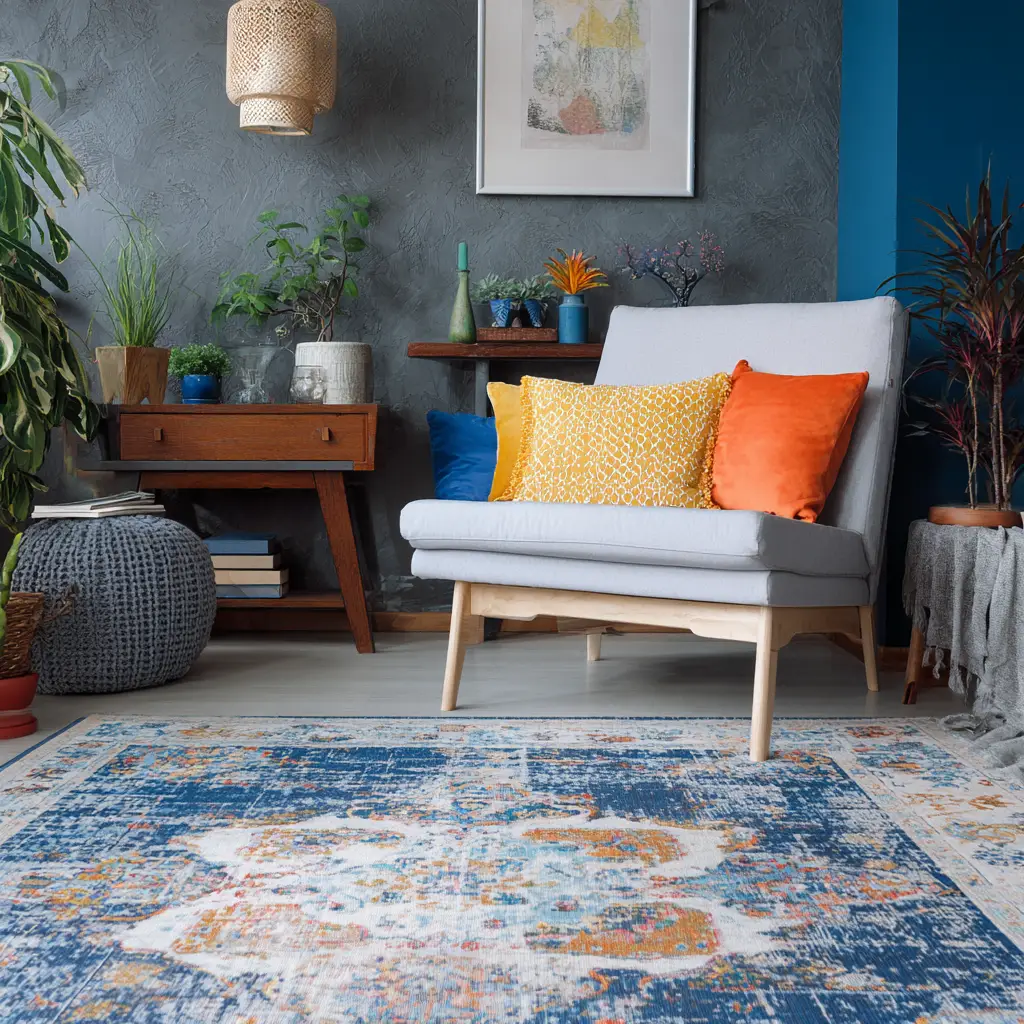 Use an Area Rug to Define the Space