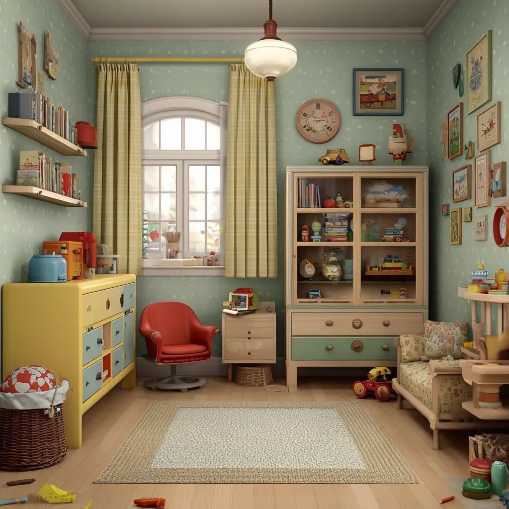 Vintage-Inspired Room