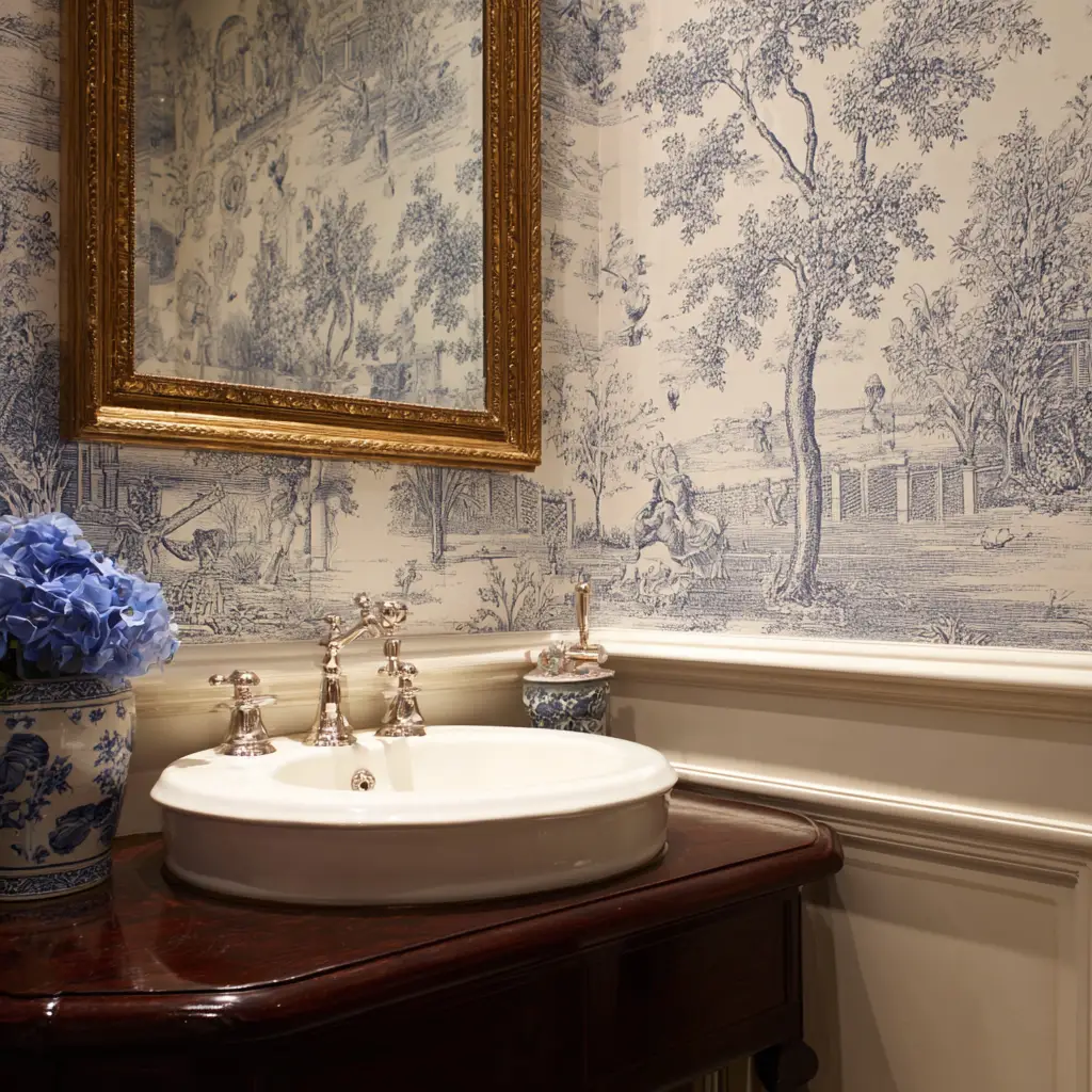 Vintage-Inspired Toile