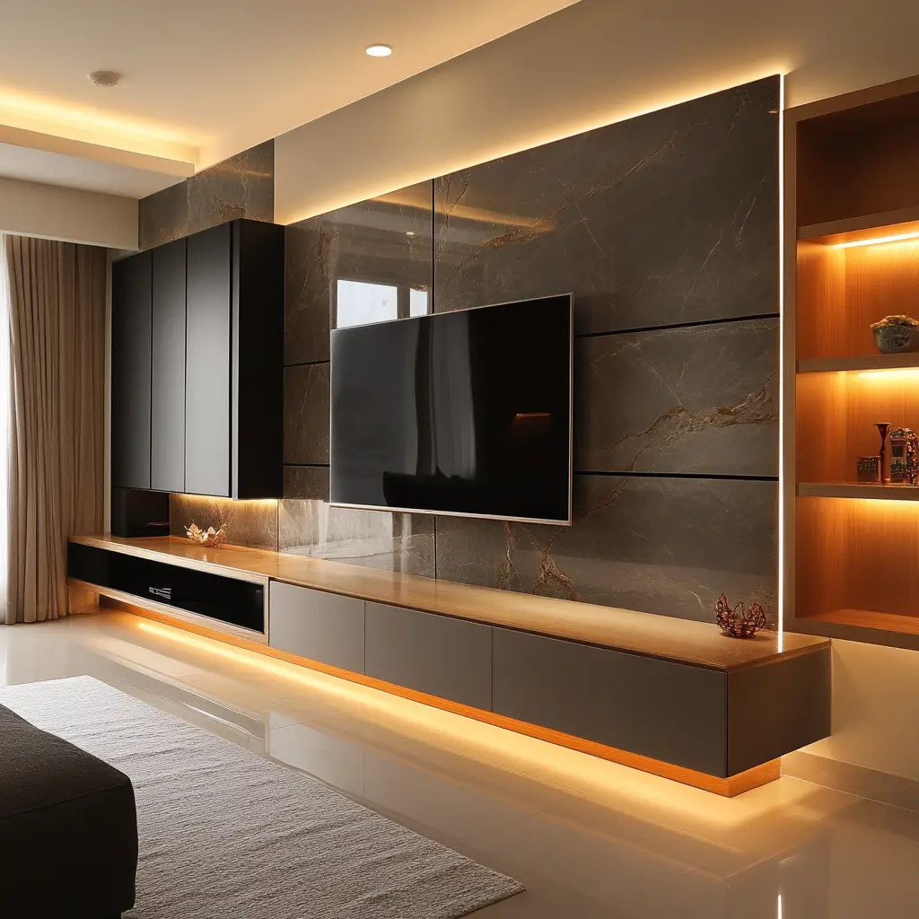 Wall-Mounted Floating Unit