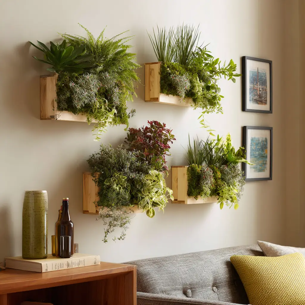 Wall-Mounted Planters