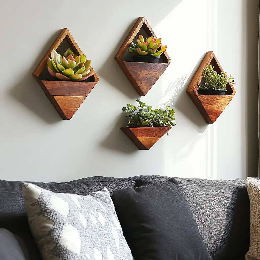 Wall-Mounted Planters