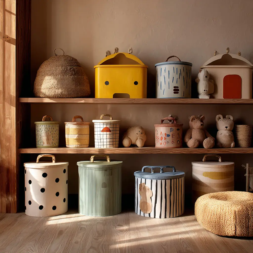 Whimsical Storage Bins