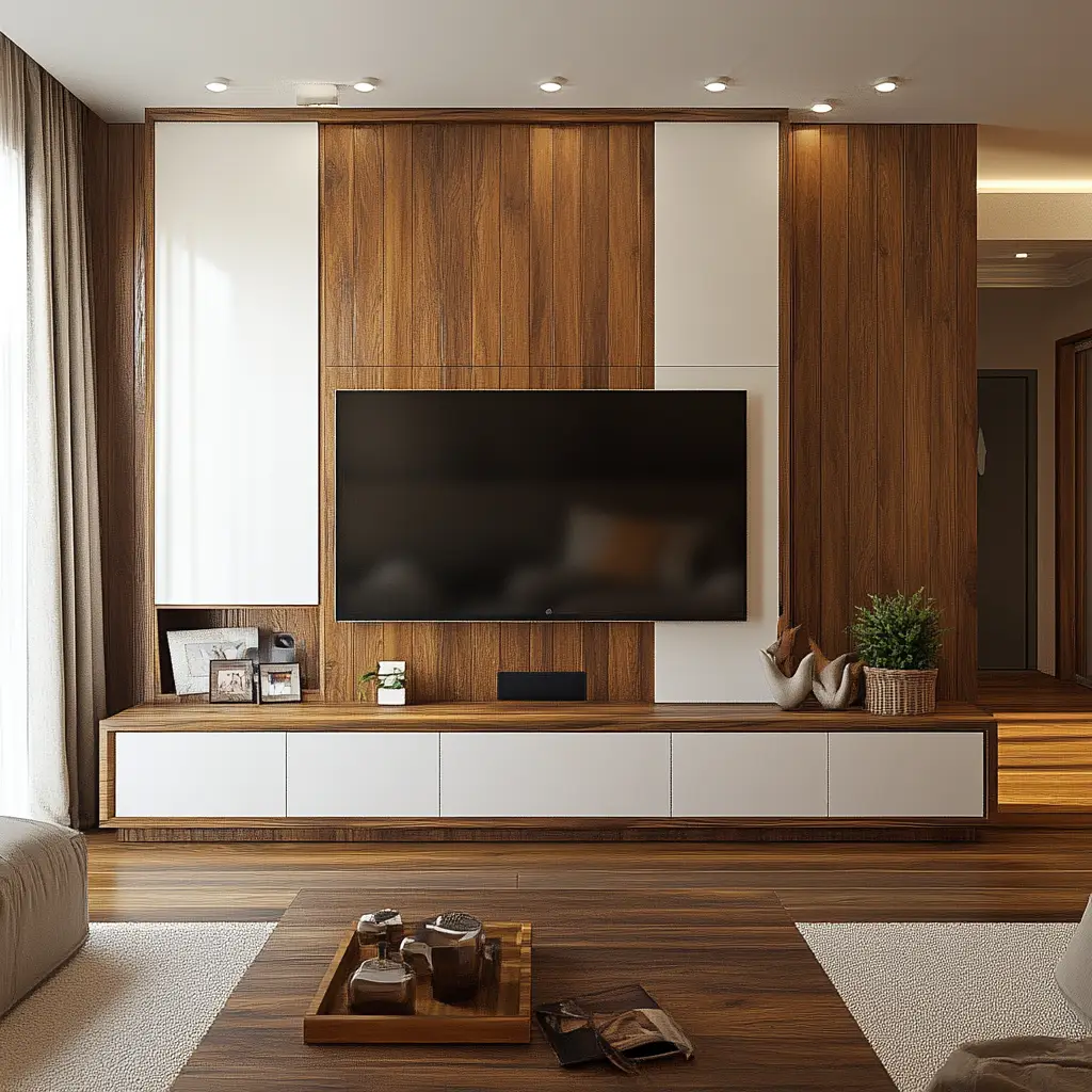 Wood and White Combo