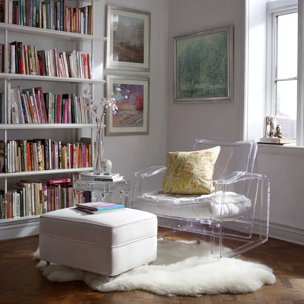 Choose Transparent or Lucite Furniture