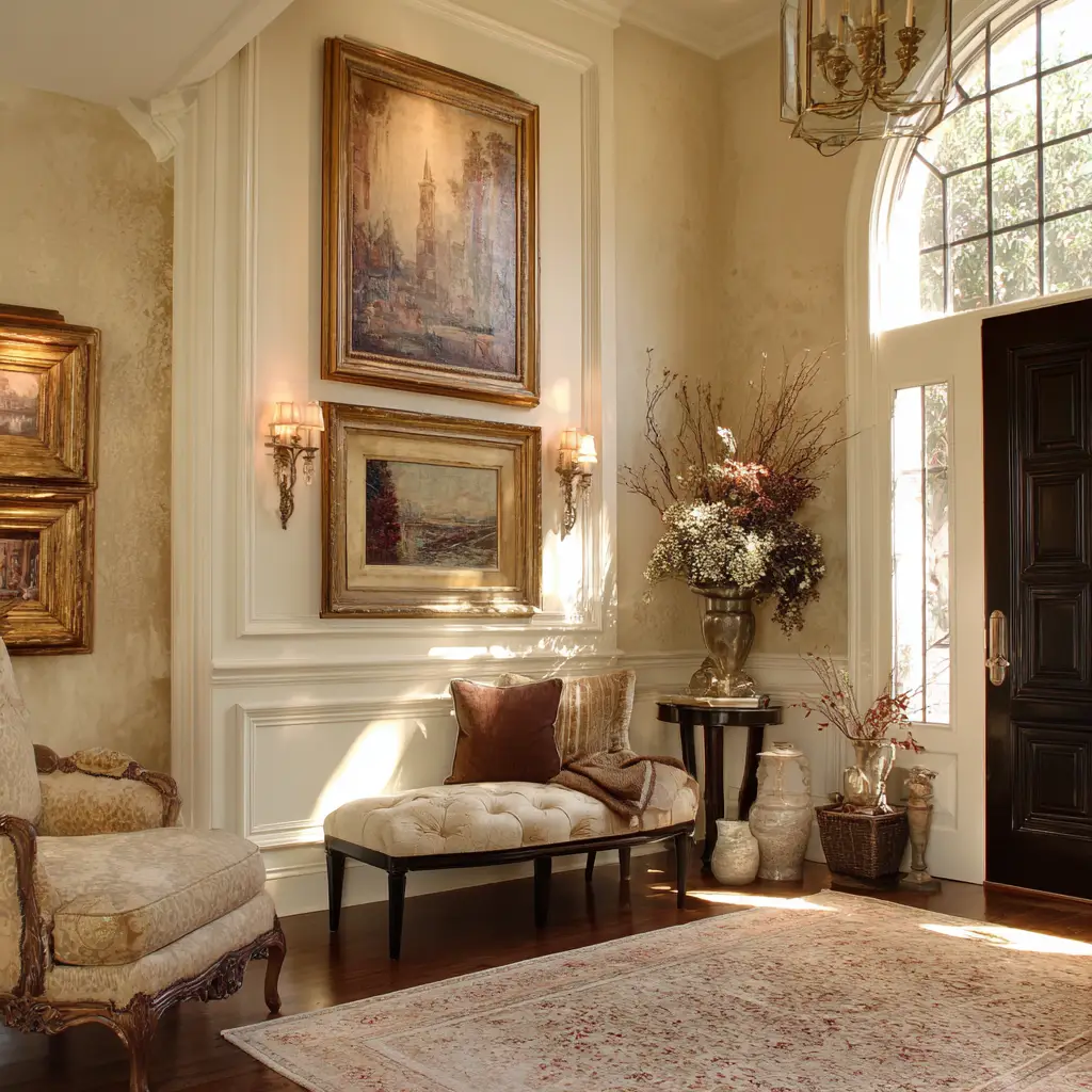 Accent Wall with Art
