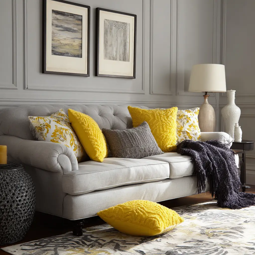Add Bold Throw Pillows