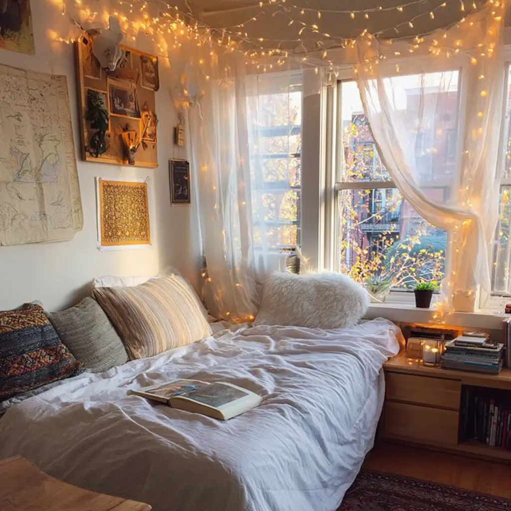 Add Fairy Lights or String Lights