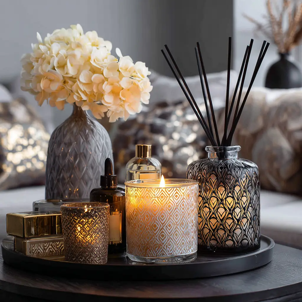Add Scented Candles or Diffusers