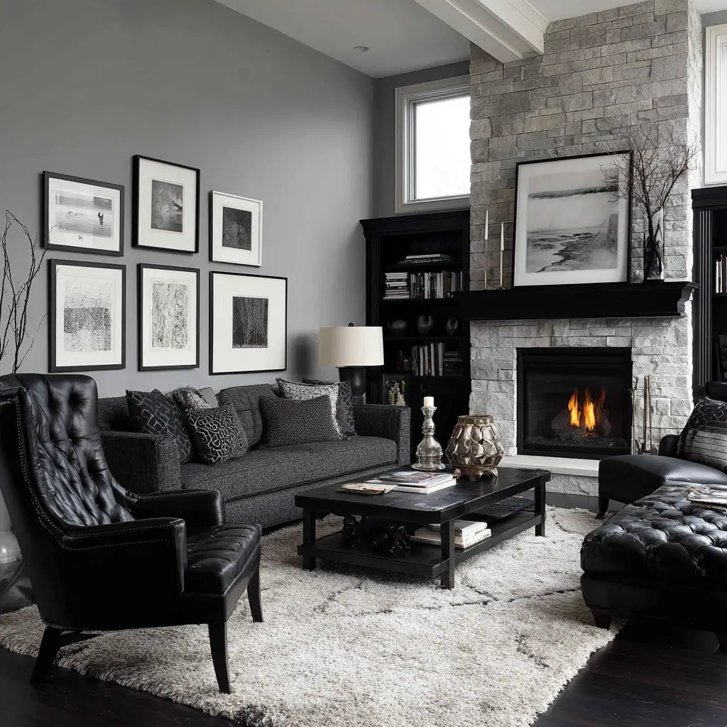 Add Texture With Black Accents