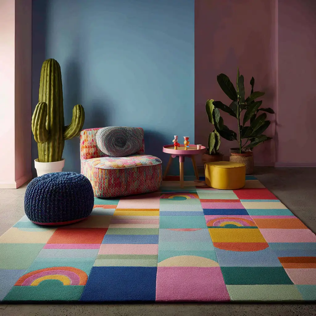 Add a Colorful Rug