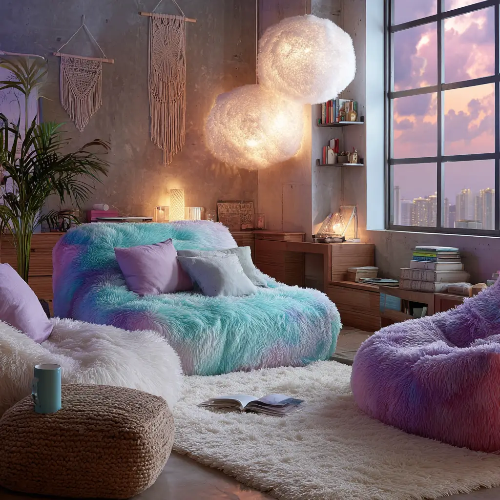 Add a Cushion or Bean Bag