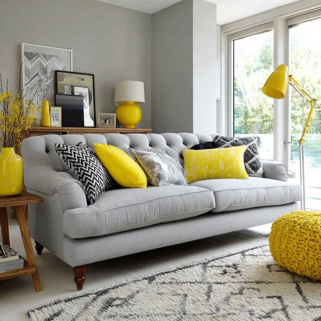 Add a Pop of Yellow