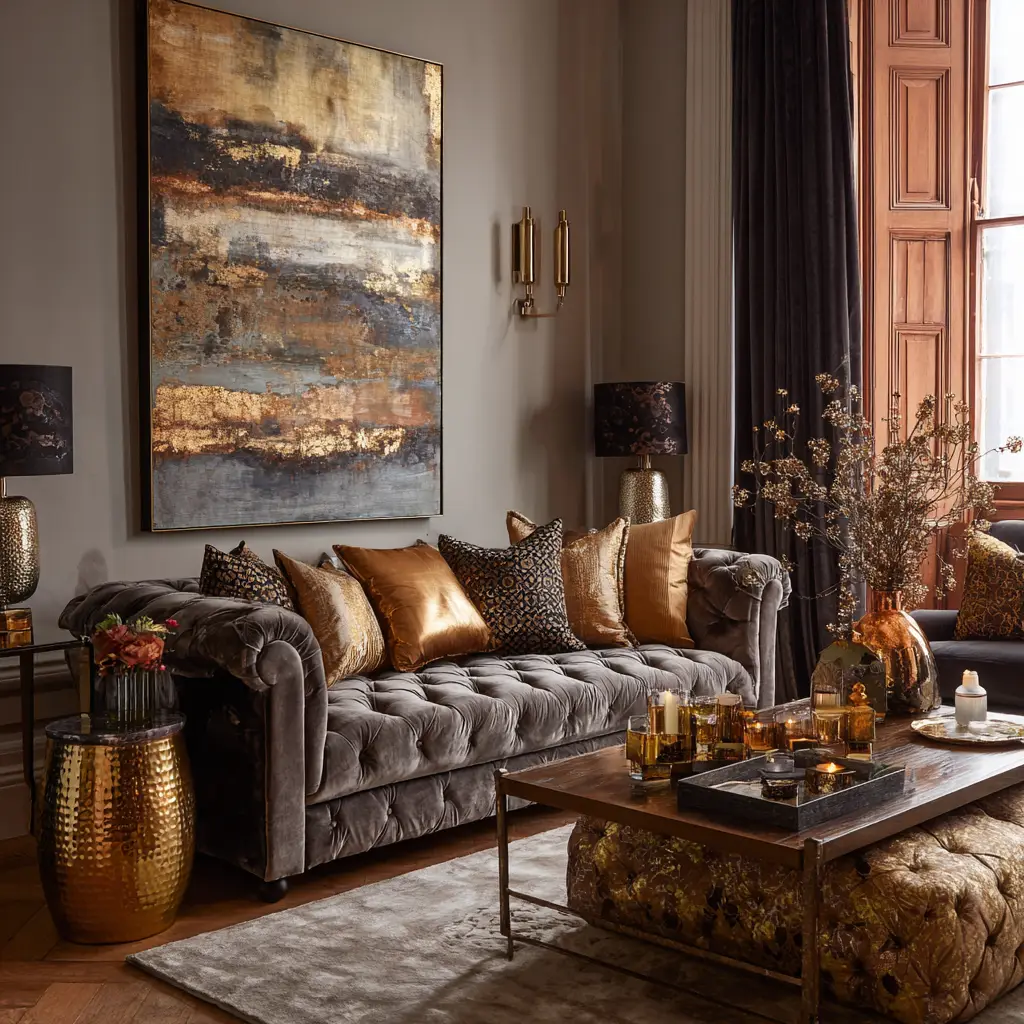 Add a Touch of Metallics