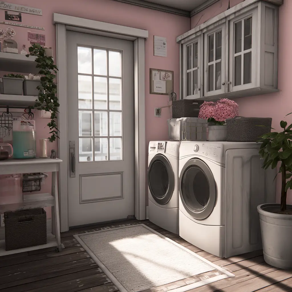 Aesthetic Laundry Room