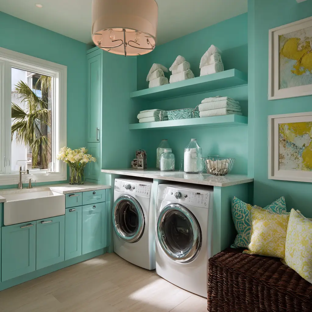 Aqua or Turquoise