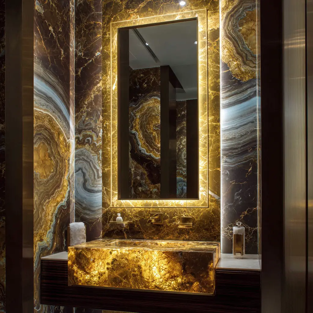 Backlit LED Mirror