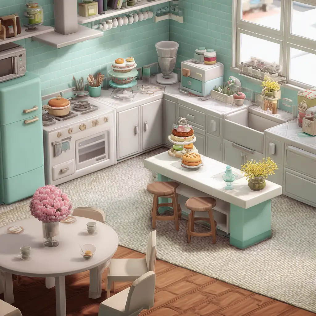 Bakery-Inspired Kitchen