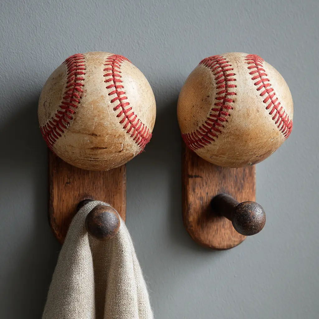 Bat Knob Wall Hooks