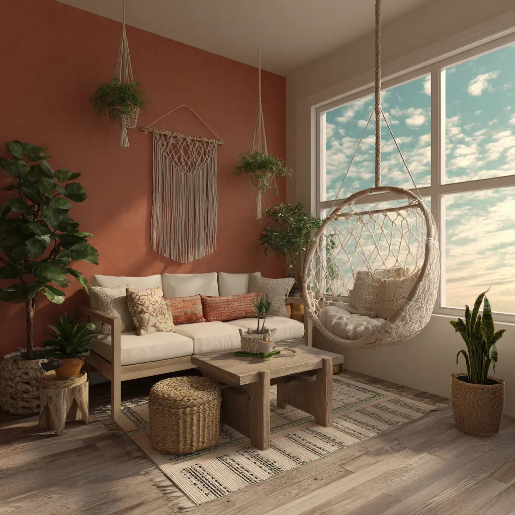 Boho Style with Macramé and Plants