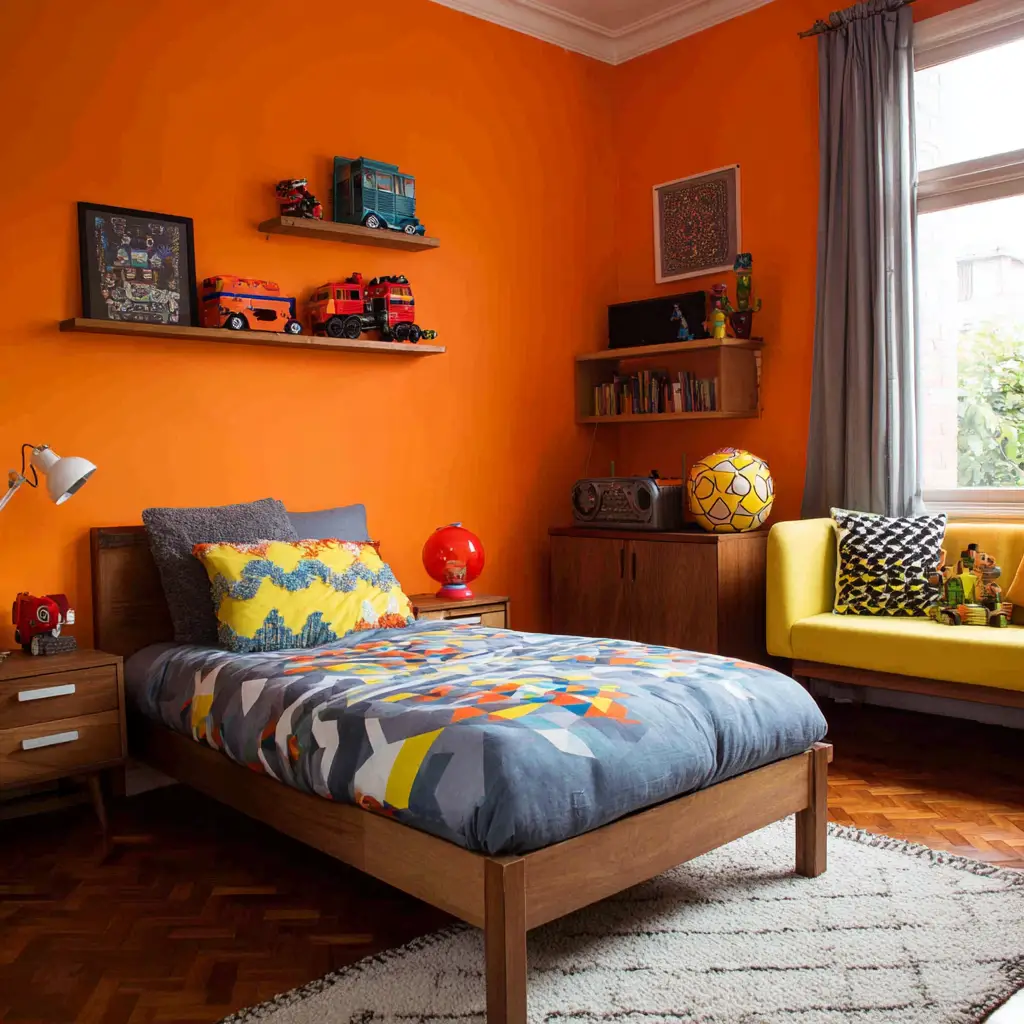 Bright Color Pop Walls