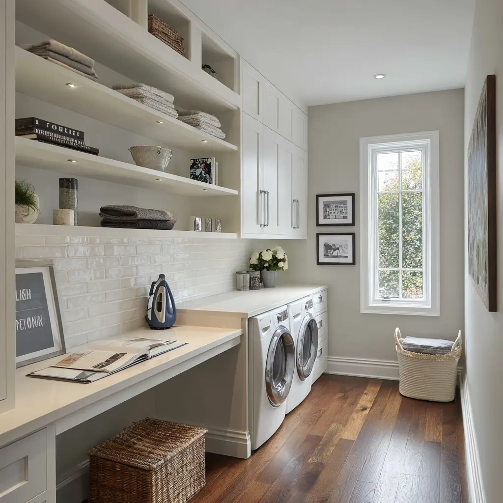 Built-In Ironing Station