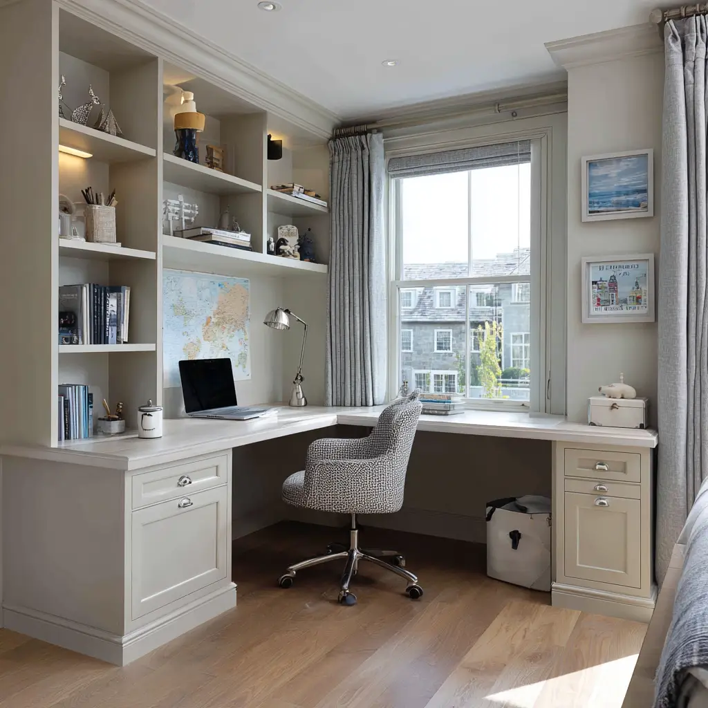 Built-in Desk Corner