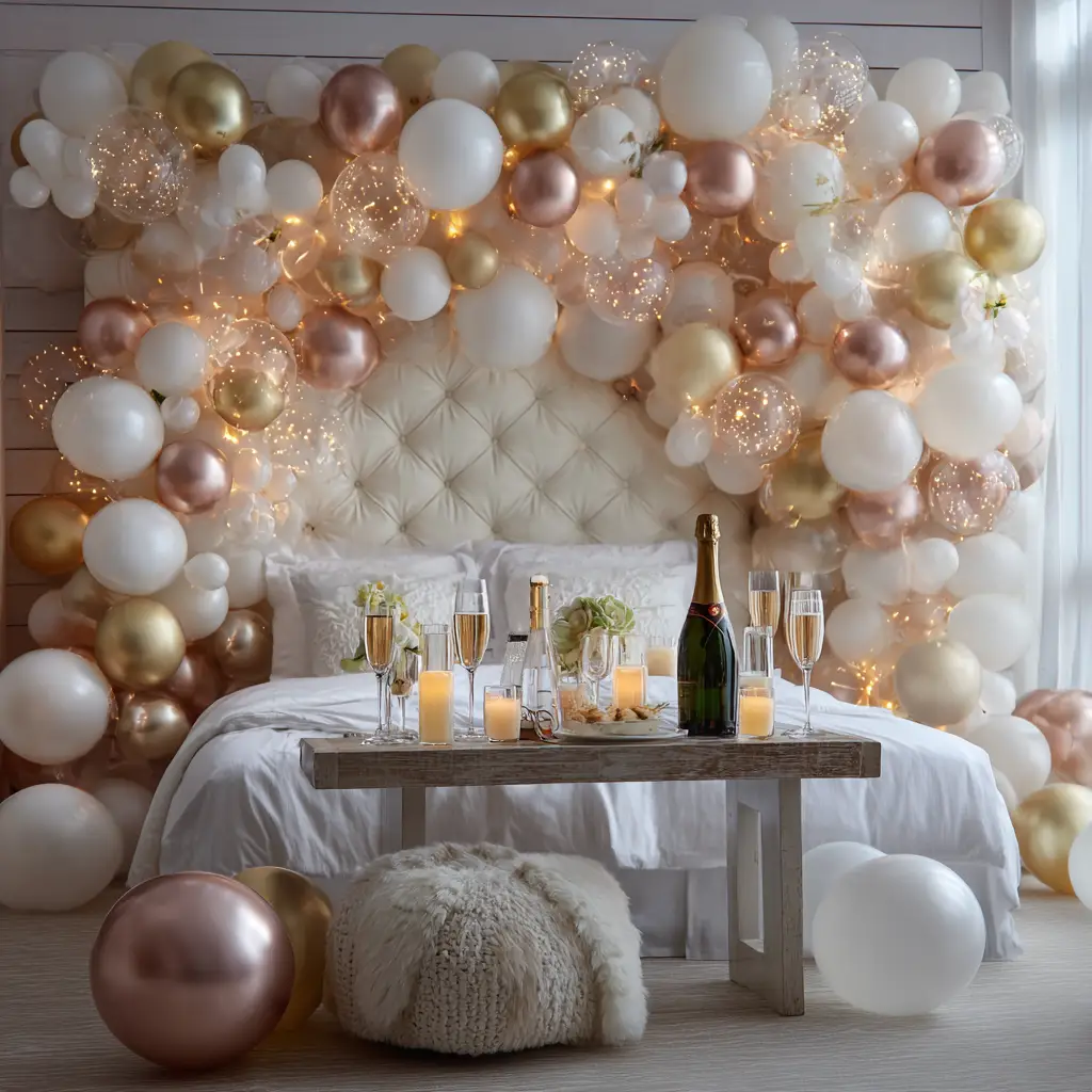 Champagne or Mocktail Wall