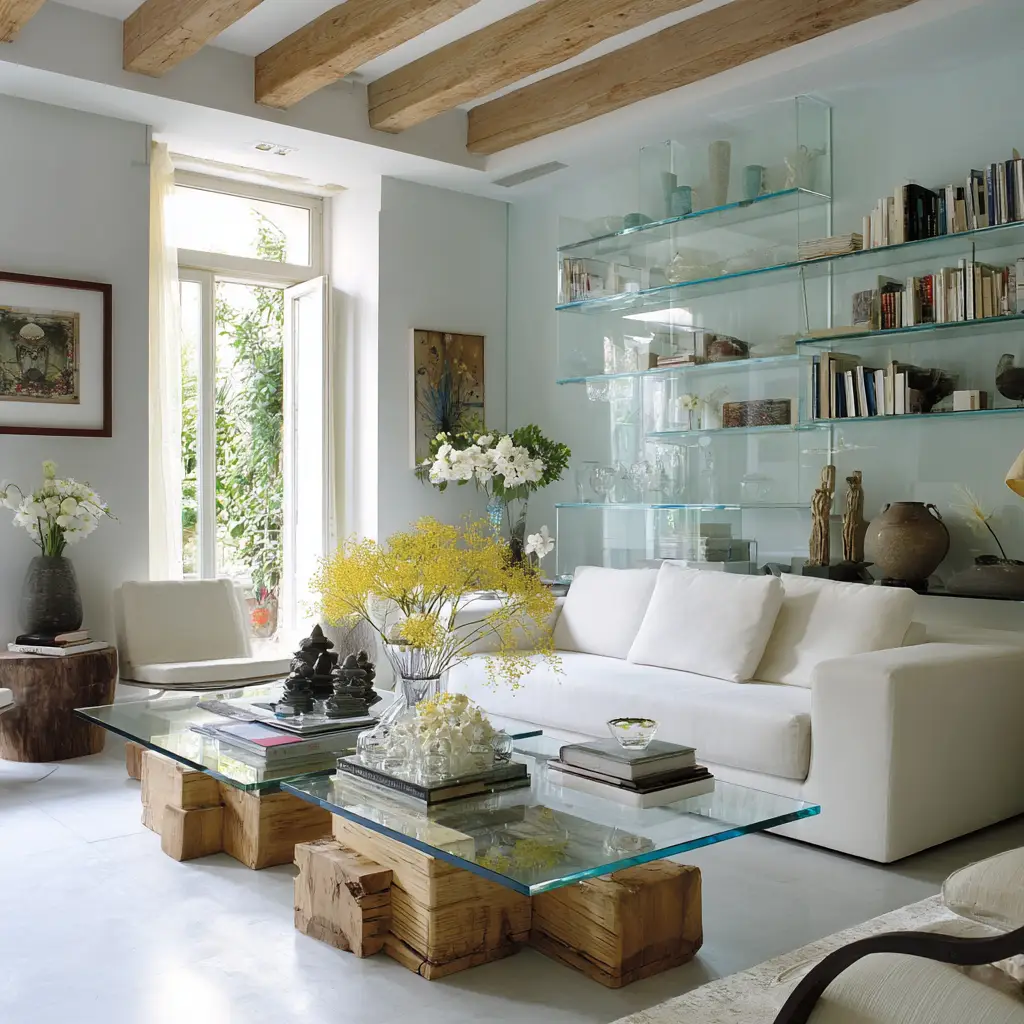 Choose Clear or Glass Furniture