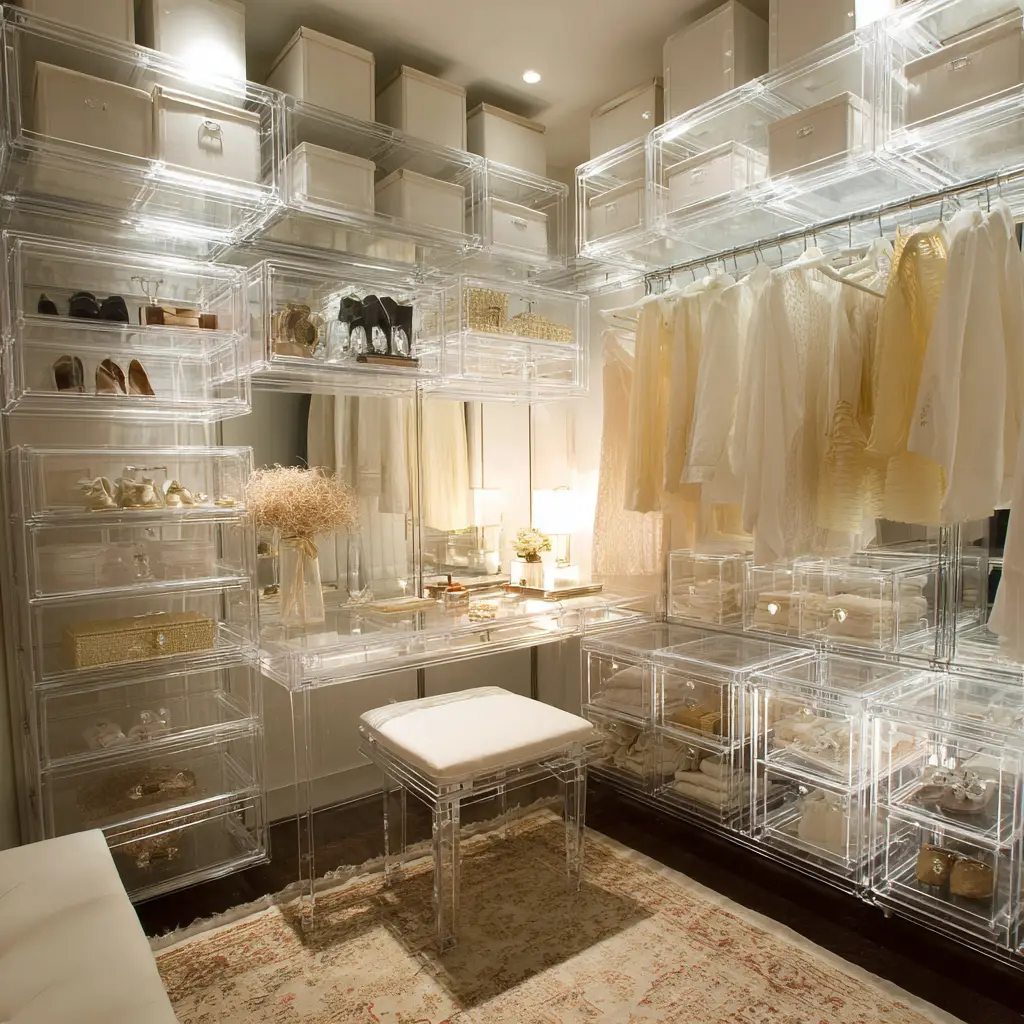 Choose Transparent Storage Boxes