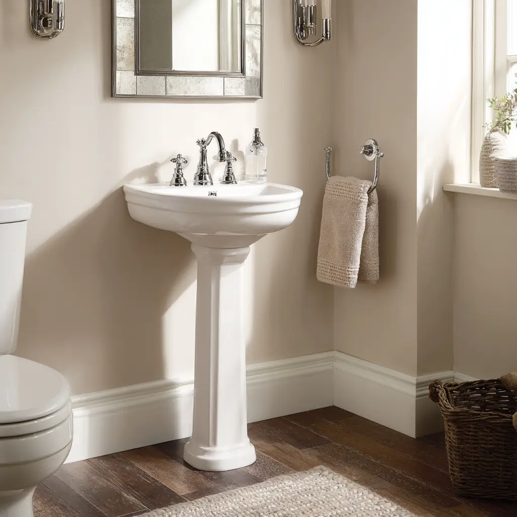 Choose a Petite Pedestal Sink