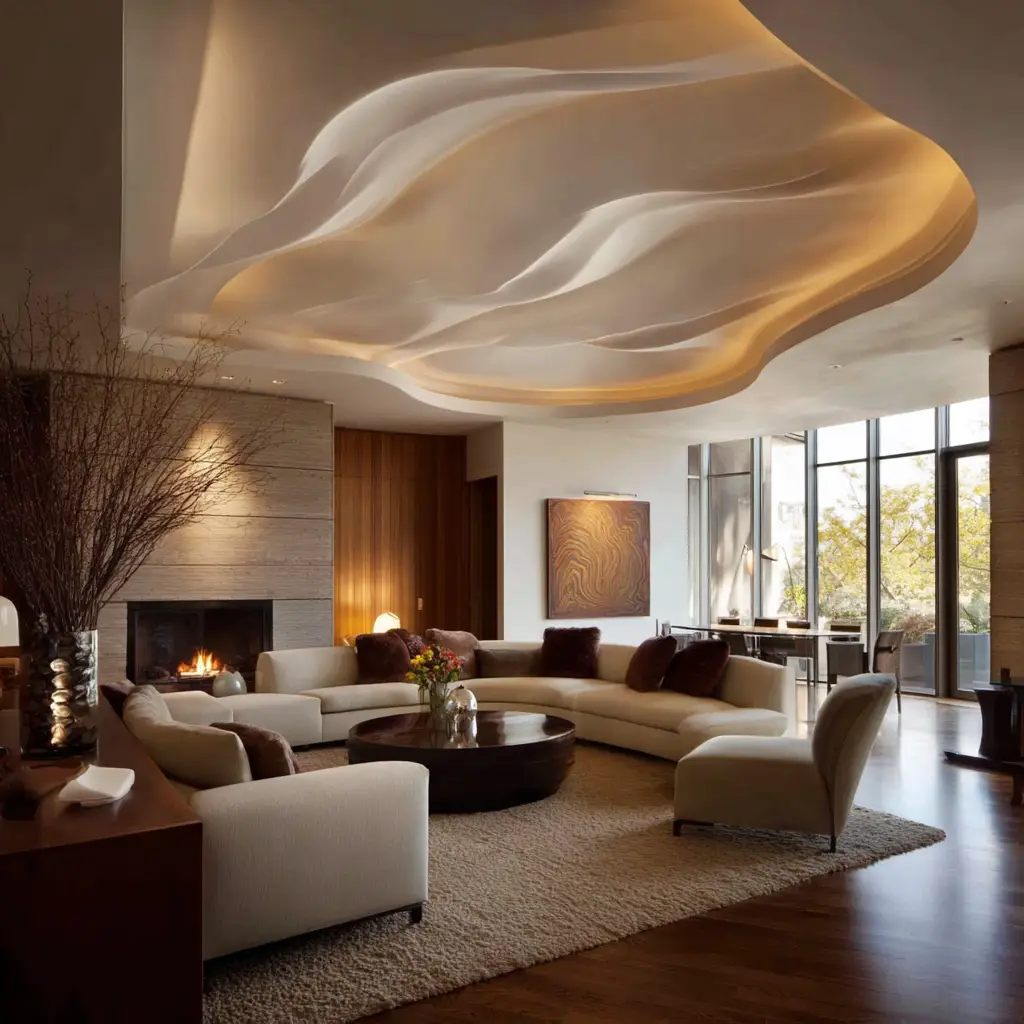 Circular Centerpiece Ceiling