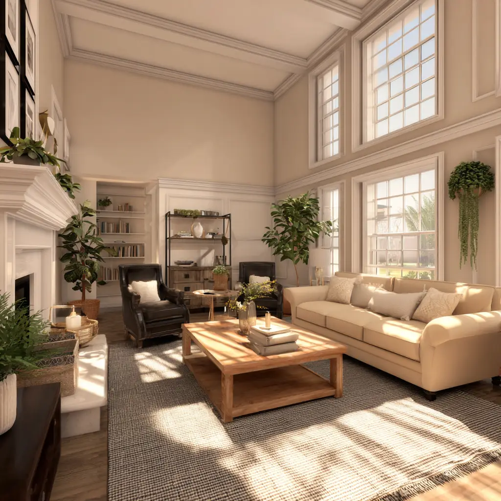 Classic Neutral Living Room