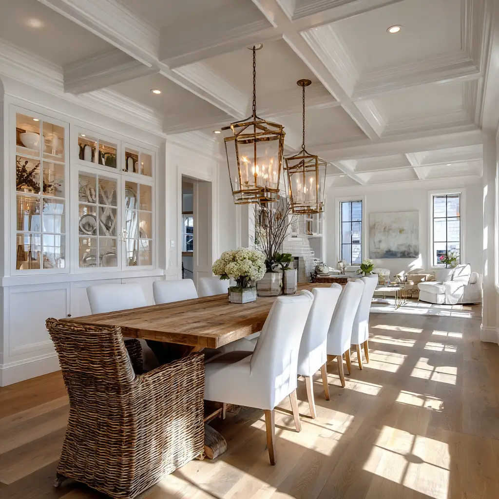 Classic White and Wood