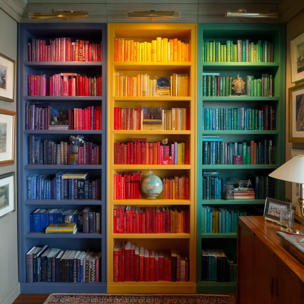Color-Coded Shelves