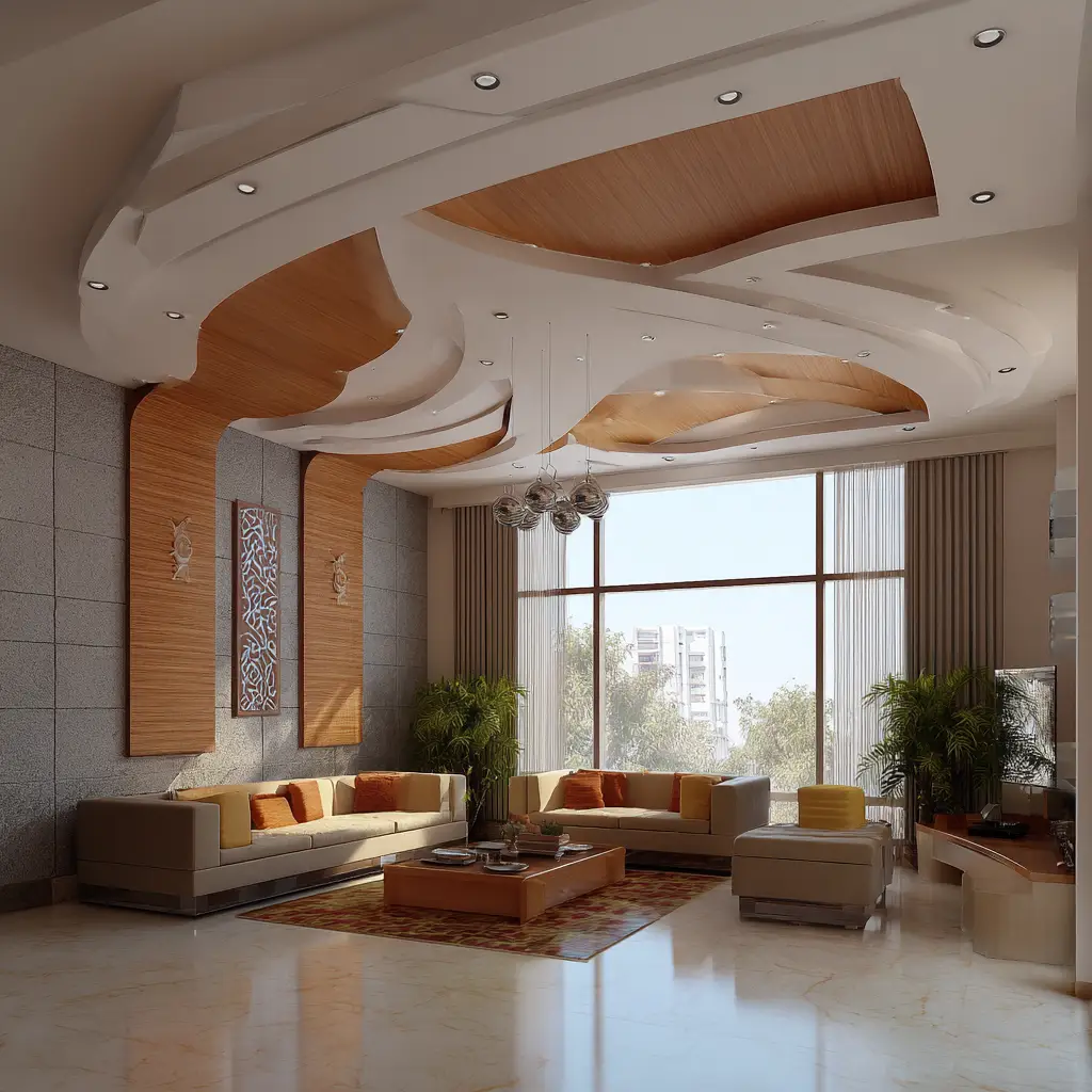  Colored Fall Ceiling