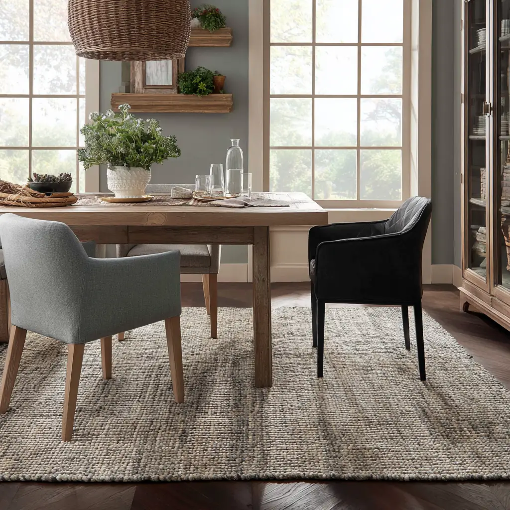 Consider a Flat-Weave Rug