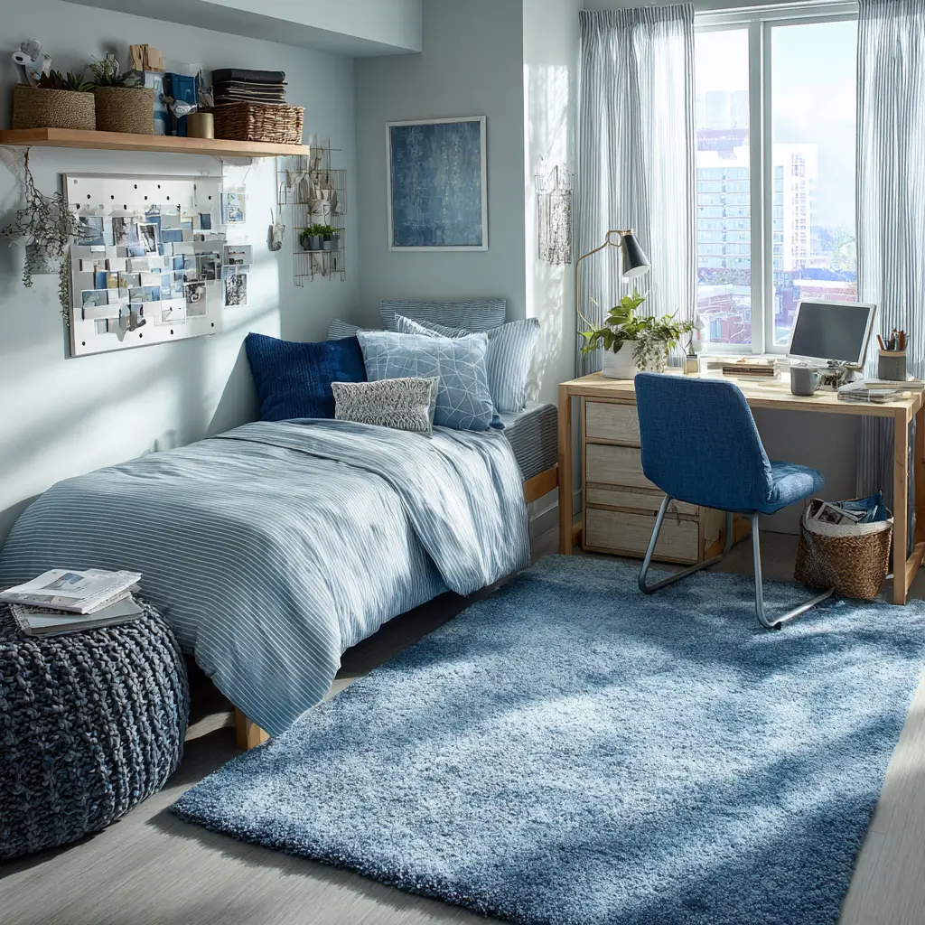 Cozy Blue Rug