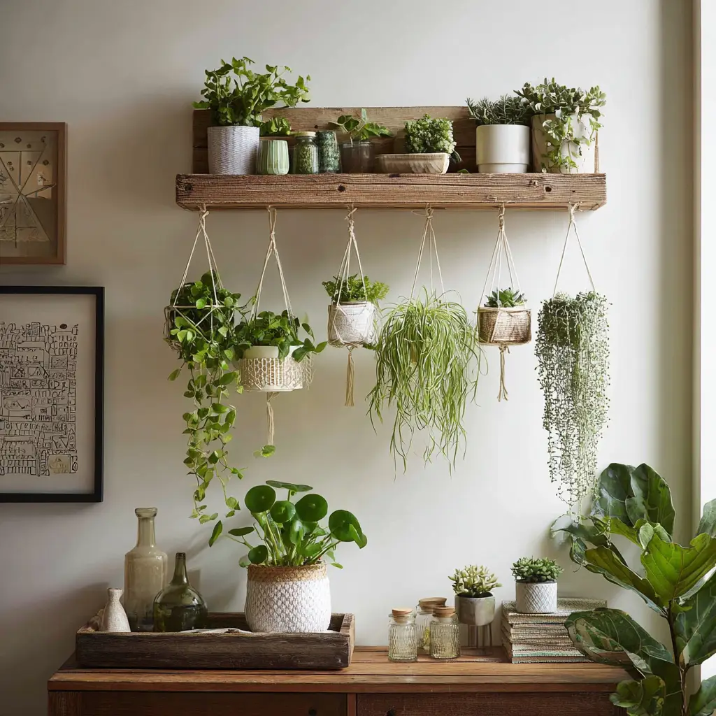 Craft a Hanging Plant Display