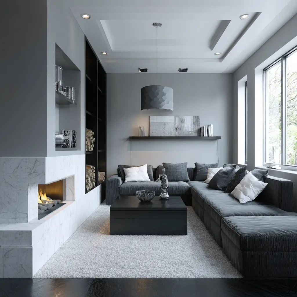 Create Contrast with White Trim