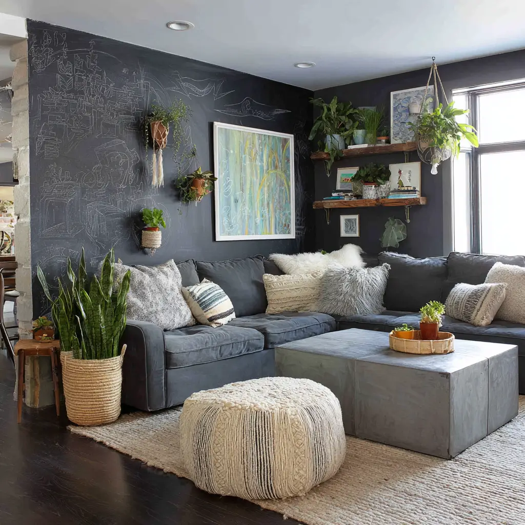 Create a Chalkboard Wall Section