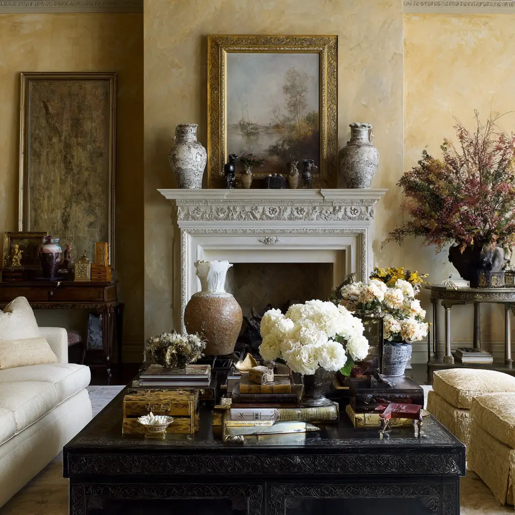 Create a Coffee Table Vignette