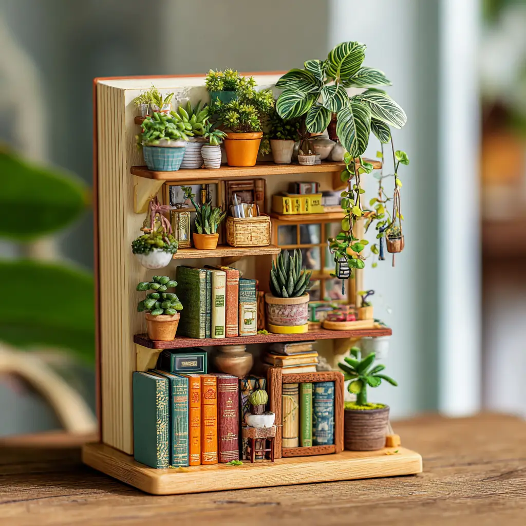 Create a Mini Bookshelf