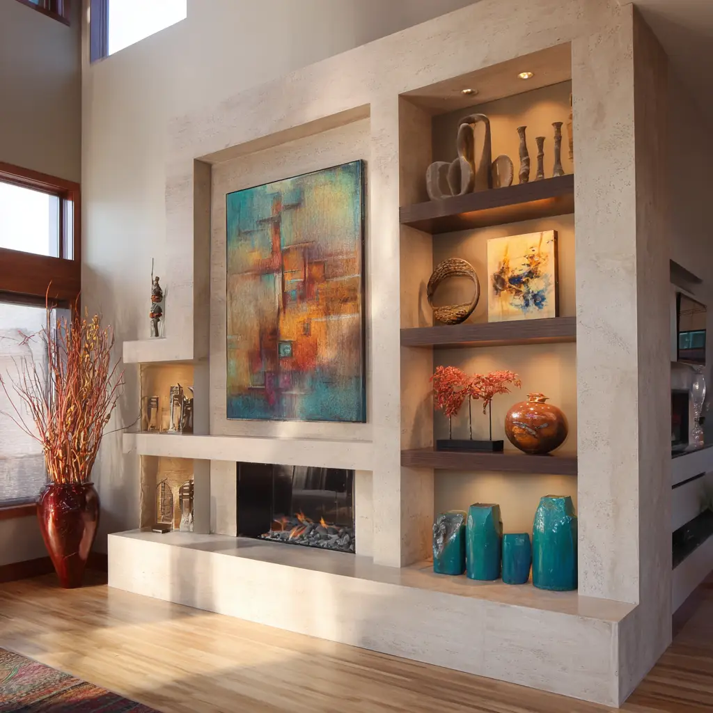 Create a Wall Niche Display